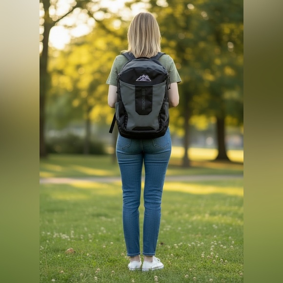 Patagonia Yerba 24L Backpack Black Gray Daypack School Travel Unisex